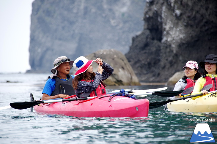 真夏の北海道・小樽塩谷 シーカヤックで目指せ『青の洞窟』！